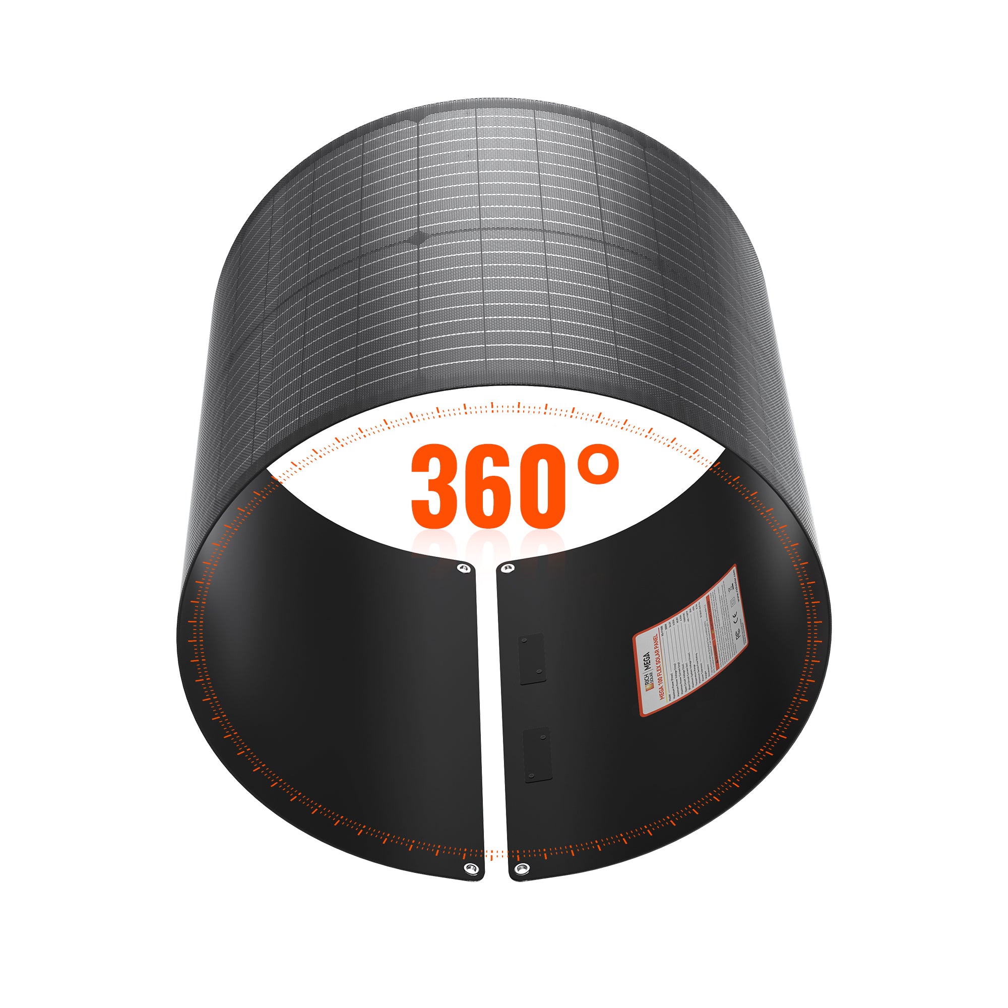 MEGA 100 FLEX | 100W 12V Flexible Solar Panel | Ultra-Lightweight
