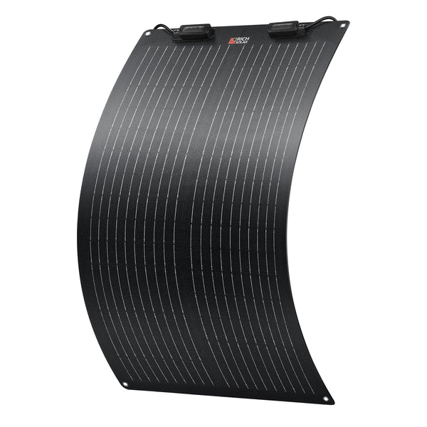 MEGA 50 FLEX | 50W 12V Flexible Solar Panel | Ultra-Lightweight, IP68 Junction Box, for RV, Marine, Off-Grid & Overland