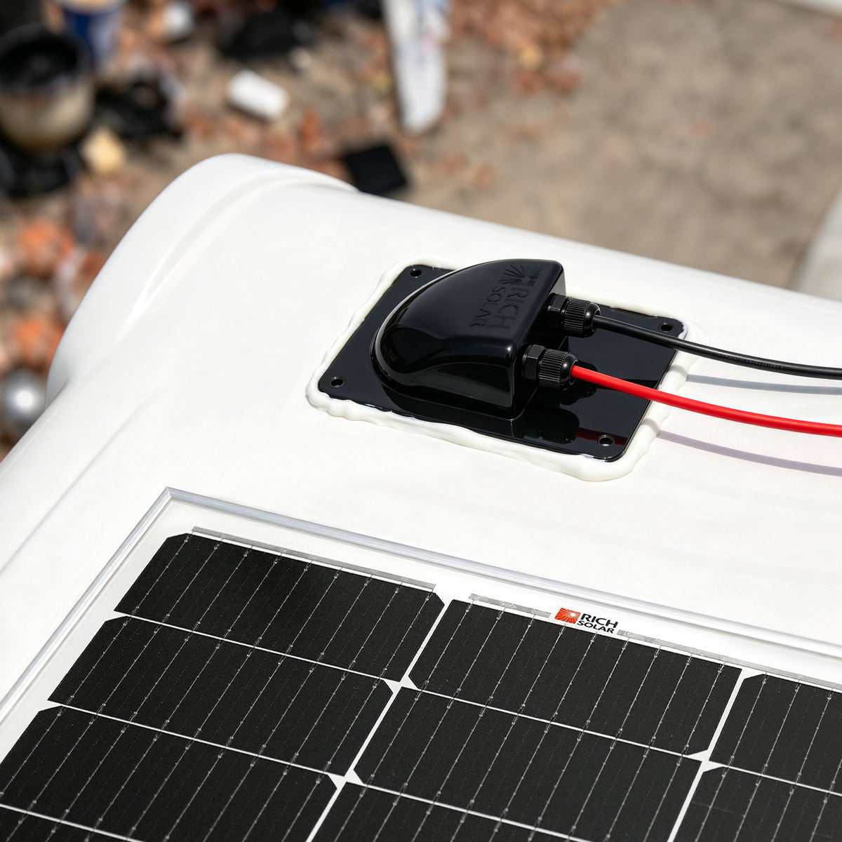 Cable Entry Housing | Dual Solar Cable Entry with IP68-Rated PG7 Glands | Easy Installation - RICH SOLAR