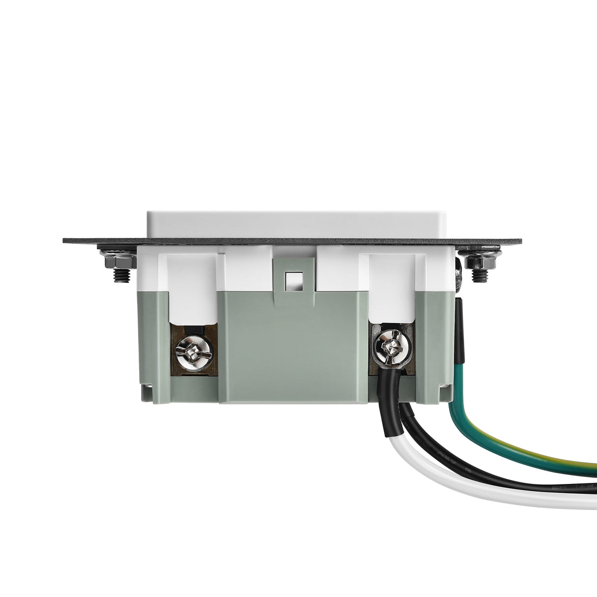 Slim GFCI Outlet 20 Amp | Self-Test, Tamper-Resistant, LED Indicator, UL Listed | Nova Switch & Nova Supercharger Accessory