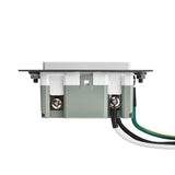 Slim GFCI Outlet 20 Amp | Self-Test, Tamper-Resistant, LED Indicator, UL Listed | Nova Switch & Nova Supercharger Accessory