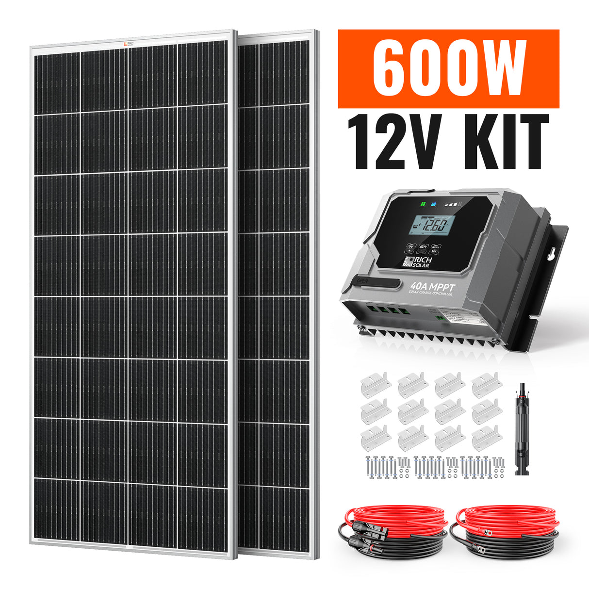 600 Watt Solar Kit