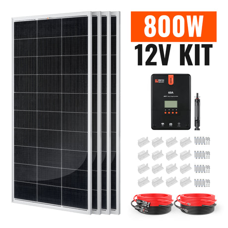 800 Watt Solar Kit - RICH SOLAR