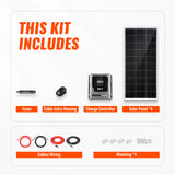 Basic 800 Watt Solar Kit | Solar Panel & Charge Controller Kit for RVs, Vans & Off-Grid Applications | Expandable Solar Charging - RICH SOLAR