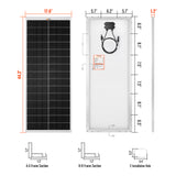 MEGA 100 2026| 100W 12V N-Type TOPCon Solar Panel | Premier 12V Off-Grid Solar Panel for Vans, Campers, Boats | 25-Year Output Warranty | UL Certified | Coming Soon - RICH SOLAR