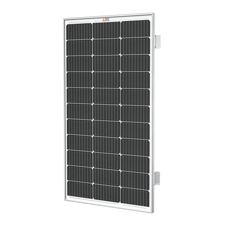 MEGA 100 WITH 3/4" Z BRACKETS | 12V 100W Solar Panel for RV, Boat, Cabins | 22.6% Efficiency, 25-Year Warranty | Pallet Orders Only (44PCS) - RICH SOLAR