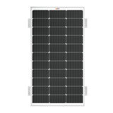 MEGA 100 WITH 3/4" Z BRACKETS | 12V 100W Solar Panel for RV, Boat, Cabins | 22.6% Efficiency, 25-Year Warranty | Pallet Orders Only (44PCS) - RICH SOLAR