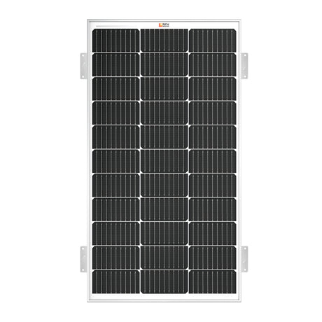MEGA 100 WITH 3/4" Z BRACKETS | 12V 100W Solar Panel for RV, Boat, Cabins | 22.6% Efficiency, 25-Year Warranty | Pallet Orders Only (44PCS) - RICH SOLAR