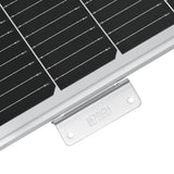 MEGA 100 WITH 3/4" Z BRACKETS | 12V 100W Solar Panel for RV, Boat, Cabins | 22.6% Efficiency, 25-Year Warranty | Pallet Orders Only (44PCS) - RICH SOLAR
