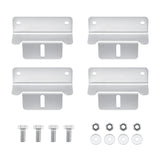 MEGA 100 WITH 3/4" Z BRACKETS | 12V 100W Solar Panel for RV, Boat, Cabins | 22.6% Efficiency, 25-Year Warranty | Pallet Orders Only (44PCS) - RICH SOLAR