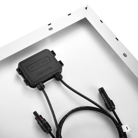 MEGA 100 SLIM | 100 Watt Slim Solar Panel | Compact 12V Off-Grid Narrow Solar Panel for Vans, Overlanders, Boats | 25-Year Output Warranty | UL Certified - RICH SOLAR