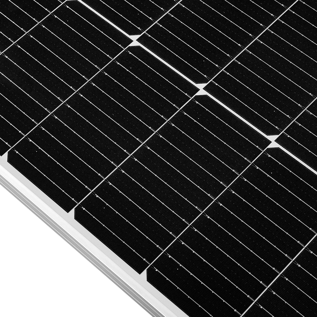 MEGA 100 SLIM 2025 | 100 Watt Slim Solar Panel | Compact 12V Off-Grid Narrow Solar Panel for Campers, Overlanders, Boats | 25-Year Output Warranty | UL Certified