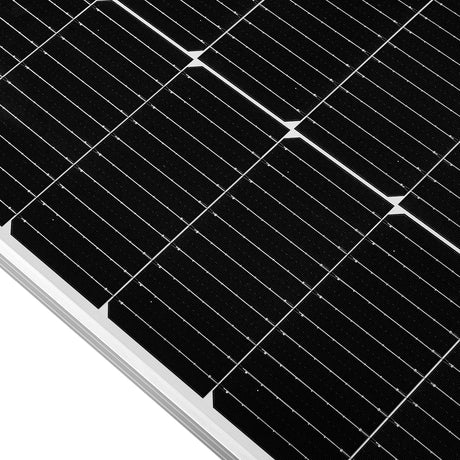 MEGA 100 SLIM SLX | 100 Watt Slim Solar Panel | Compact 12V Off-Grid Narrow Solar Panel for Campers, Overlanders, Boats | 25-Year Output Warranty | UL Certified - RICH SOLAR