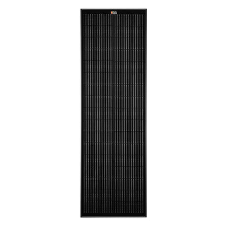 MEGA 100 SLIM | 100 Watt Slim Solar Panel | Compact 12V Off-Grid Narrow Solar Panel for Vans, Overlanders, Boats | 25-Year Output Warranty | UL Certified - RICH SOLAR