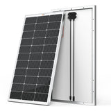 MEGA 100 | 100 Watt Solar Panel | Premier 12V Off-Grid Solar Panel for Vans, Campers, Boats | 25-Year Output Warranty | UL Certified