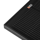 MEGA 130 SLIM ONYX | 130 Watt Slim Solar Panel | Compact 12V Narrow Panel for Vans, Campers, Boats  | 25-Year Output Warranty - RICH SOLAR