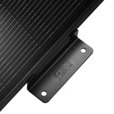 MEGA 200  ONYX WITH 3/4" Z BRACKETS | 12V 200W Solar Panel for RV, Boat, Cabins | 25.3% Efficiency, 25-Year Warranty | Pallet Orders Only (22/44/66 PCS) - RICH SOLAR