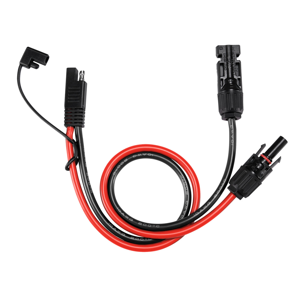 10AWG Solar Connector to SAE Adapter | Connect Solar Panel Connectors to SAE Plug - RICH SOLAR