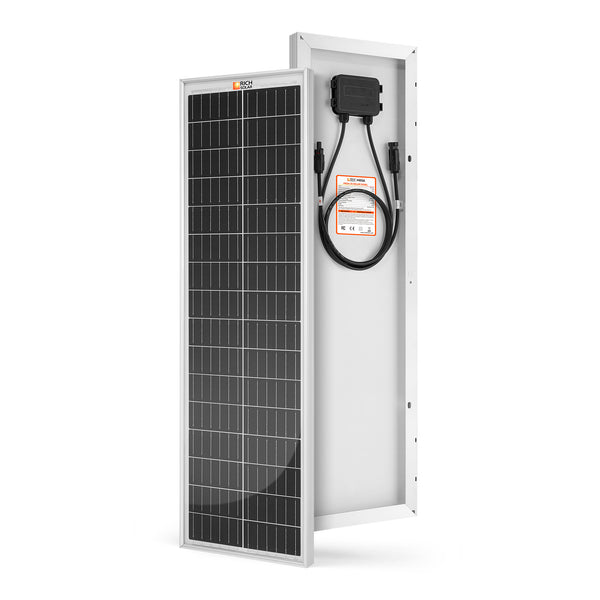 MEGA 35 | 35 Watt Solar Panel | Compact 12V Off-Grid Solar Panel for Boats, Vans, Trailers | 25-Year Output Warranty