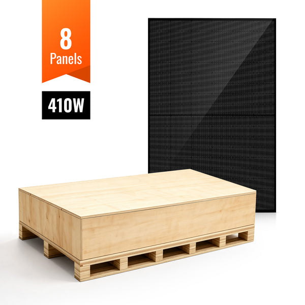 MEGA 410 | 410 Watt Solar Panel | Premium Grid-tie or Off-grid Solar Panel for Residential, Commercial, Agriculture | 25-Year Output Warranty