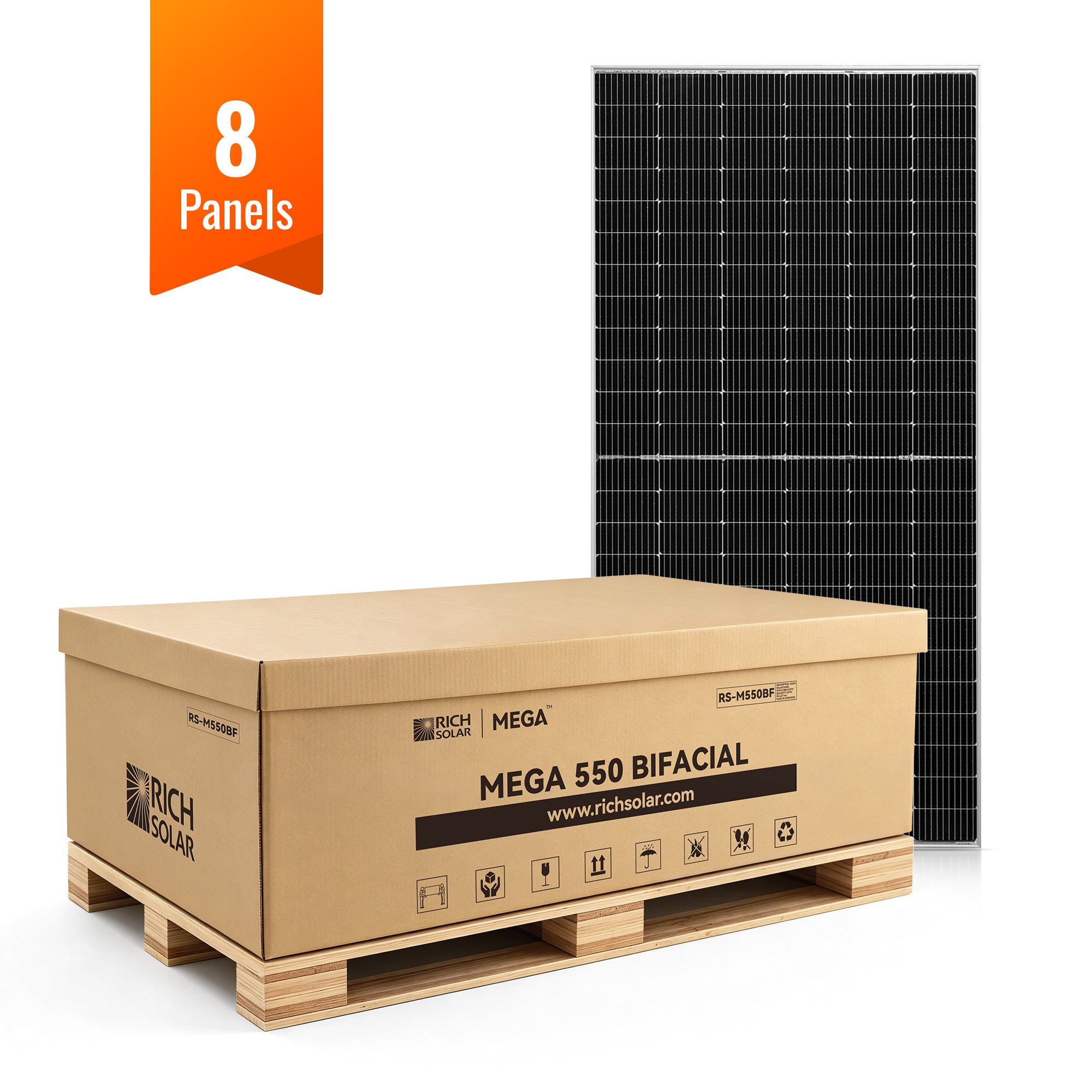 MEGA 550 Solar Panel | RICH SOLAR