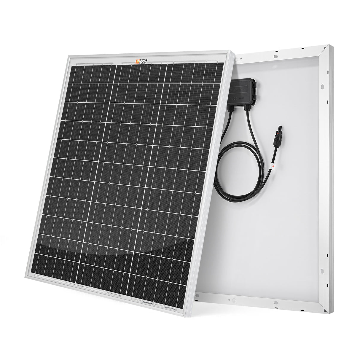 MEGA 55 | 55 Watt Solar Panel | Compact 12V Off-Grid Solar Panel for Boats, Vans, Trailers | 25-Year Output Warranty | UL Certified - RICH SOLAR
