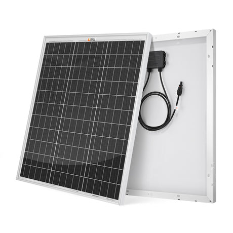 MEGA 55 | 55 Watt Solar Panel | Compact 12V Off-Grid Solar Panel for Boats, Vans, Trailers | 25-Year Output Warranty | UL Certified - RICH SOLAR