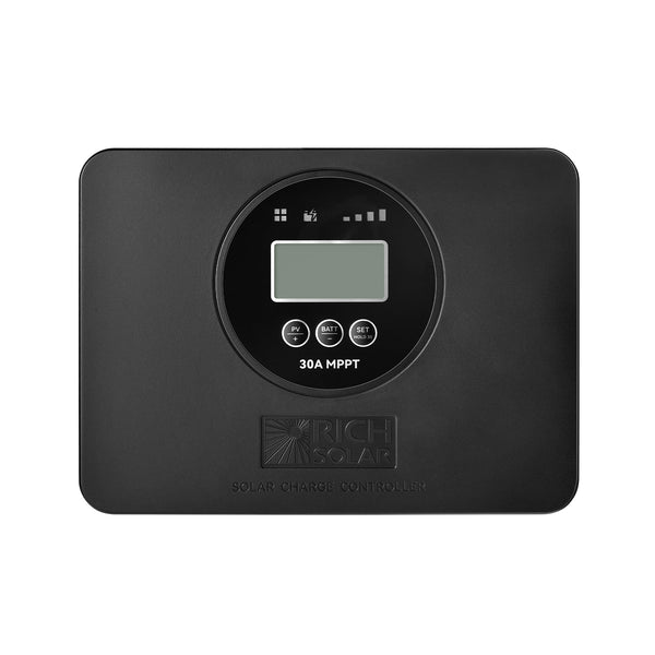 BRAVO PRO 30 | Premium 30A 12V/24V MPPT Flush Mount Solar Controller for RVs, Trailers, Campers, Vans, Boats, Off-Grid