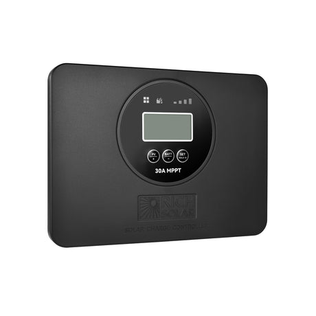 BRAVO PRO 30 | Premium 30A 12V/24V MPPT Flush Mount Solar Controller for RVs, Trailers, Campers, Vans, Boats, Off-Grid - RICH SOLAR