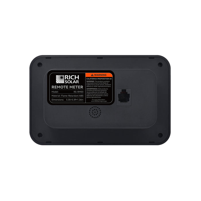 Rich Solar RS-RM03 flame retardant ABS housing flush mount installation