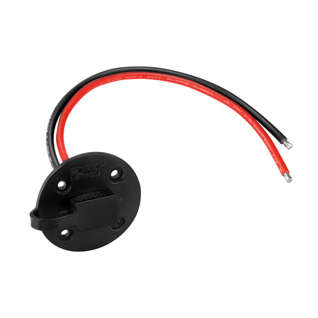 SAE Socket Sidewall Port with 10AWG Cable | 600V Heavy Duty Silicone Wire Harness | Quick Disconnect Power Connector for RV, Solar, Motorcycle - RICH SOLAR