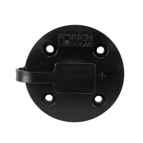 SAE Socket Sidewall Port with 10AWG Cable | 600V Heavy Duty Silicone Wire Harness | Quick Disconnect Power Connector for RV, Solar, Motorcycle - RICH SOLAR