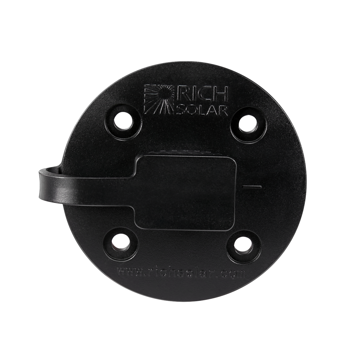 SAE Socket Sidewall Port with 10AWG Cable | 600V Heavy Duty Silicone Wire Harness | Quick Disconnect Power Connector for RV, Solar, Motorcycle - RICH SOLAR