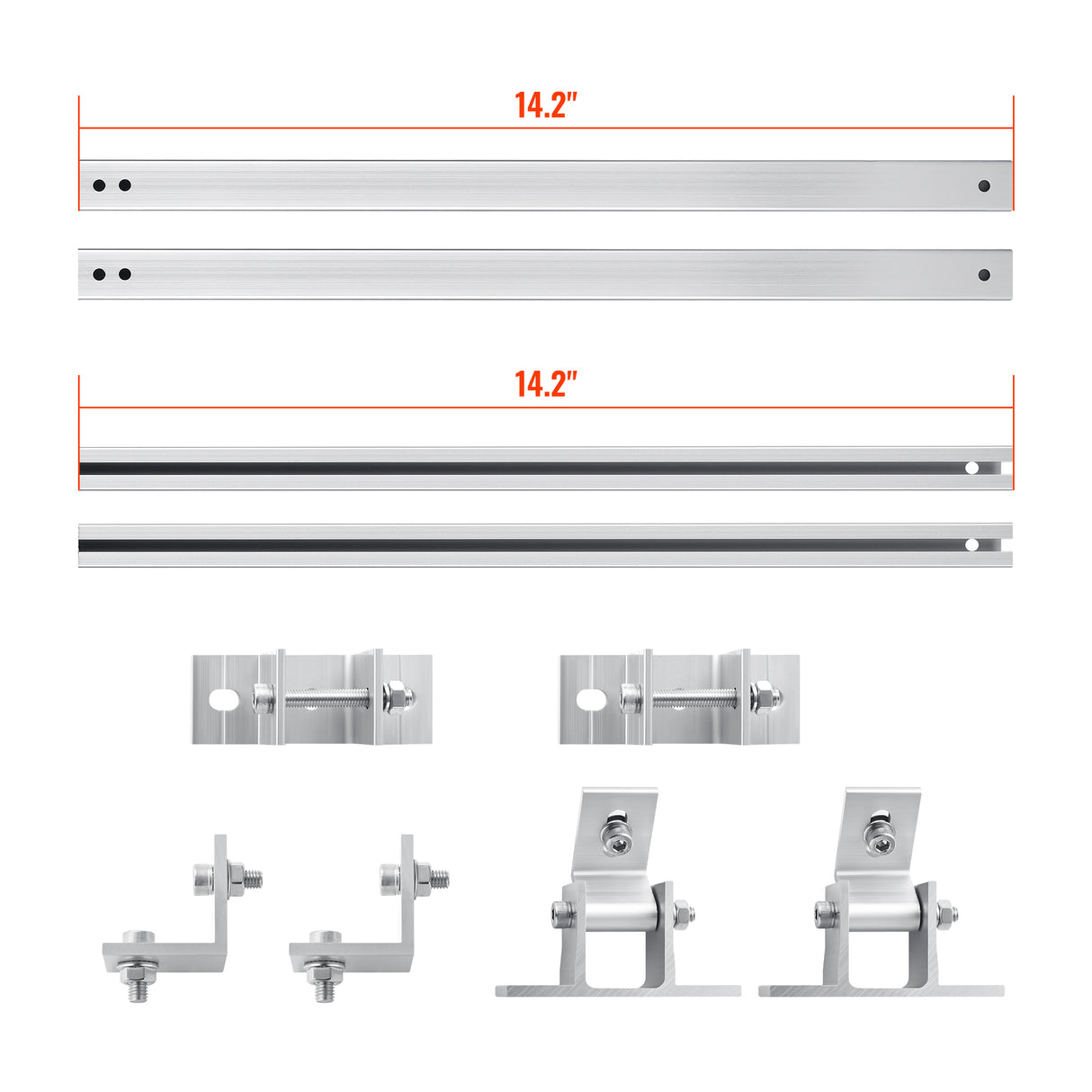 Tilt Mount | Adjustable Tilt Mount for Roofs and Flat Surfaces | Designed for RICH SOLAR MEGA Series Solar Panels | Easy to Install - RICH SOLAR