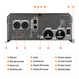 NOVA SUPERCHARGER 3K | 3000W 12V Pure Sine Wave Inverter Charger with Built-in Transfer Switch - RICH SOLAR