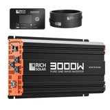 3000 Watt 12 Volt Industrial Pure Sine Wave Inverter - RICH SOLAR