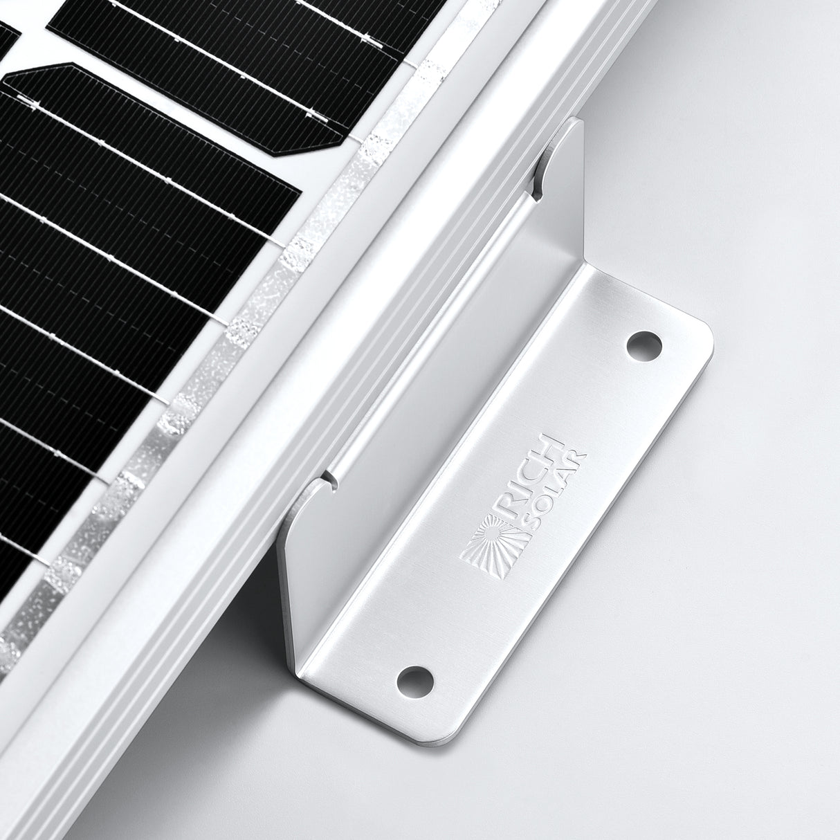 Z-Brackets | Mounting Hardware Z-Brackets with Screws | Designed for RICH SOLAR MEGA Series Solar Panels | Easy to Install