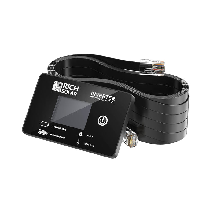 Rich Solar RS-RM01 side profile depth and mounting detail