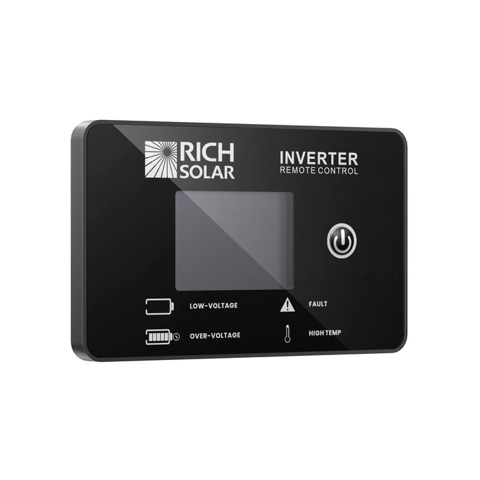 Rich Solar RS-RM01 installed in dash or panel mount view