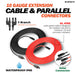 10 Gauge 50 Feet Solar Extension Cable and Parallel Connectors Features - RICH SOLAR