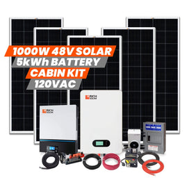 1000W 48V 120VAC Cabin Kit - RICH SOLAR