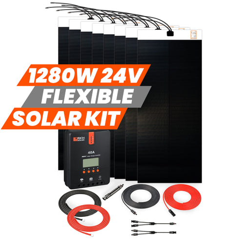 1280 Watt Flexible Solar Kit - RICH SOLAR