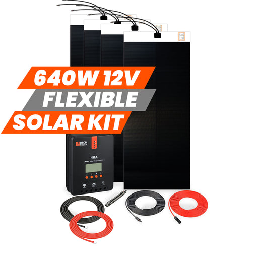640 Watt Flexible Solar Kit - RICH SOLAR