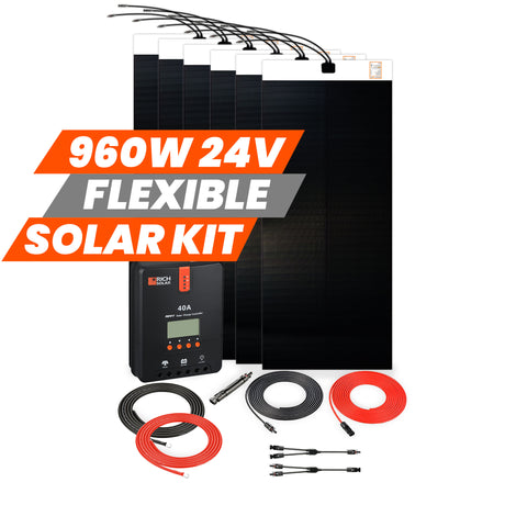960 Watt Flexible Solar Kit - RICH SOLAR