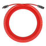 10 Gauge 50 Feet Solar Extension Red Cable - RICH SOLAR