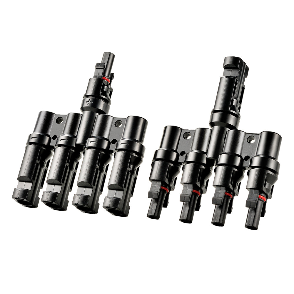 Y Branch Parallel Connectors 4-to-1 | 4-to-1 Weatherproof Parallel Con ...