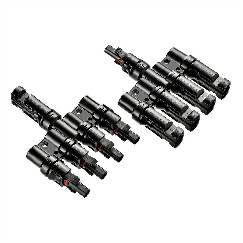Y Branch Parallel Connectors 4-to-1 | 4-to-1 Weatherproof Parallel