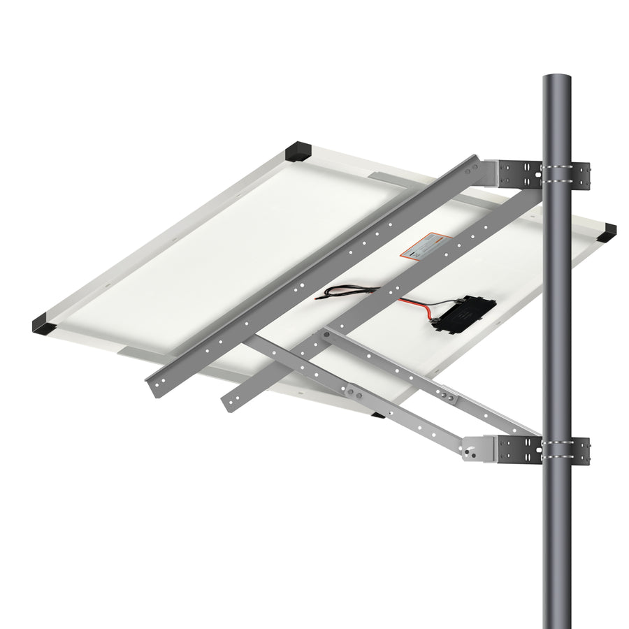 Side Pole Mounts for One Panel DISCONTINUED – RICH SOLAR