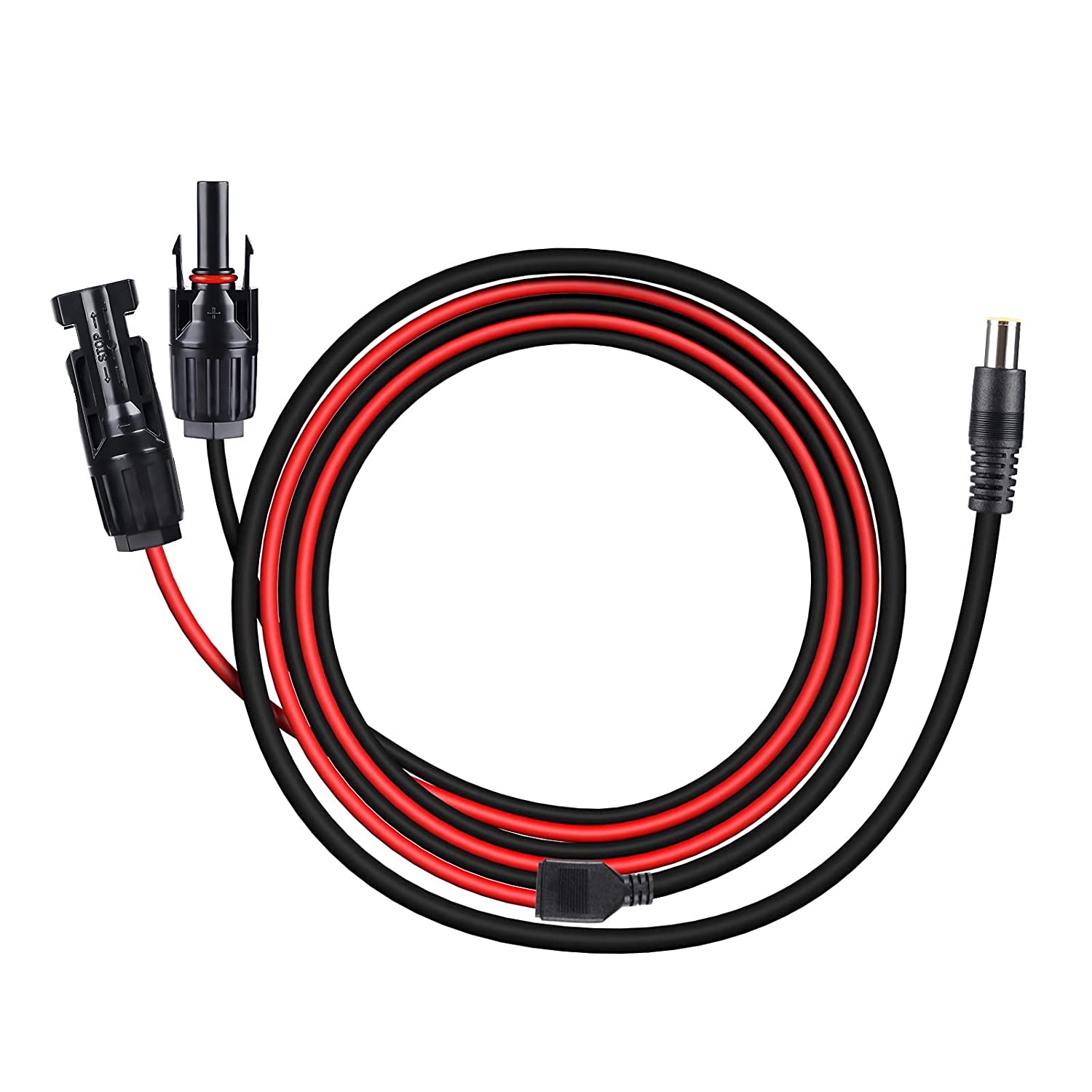Solar Generator Adapter | Solar Panel Connection to 8MM Adapter Cable for Generators